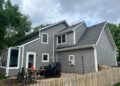 James Hardie Aged Pewter Siding in Olathe, KS | Sure Point Exteriors
